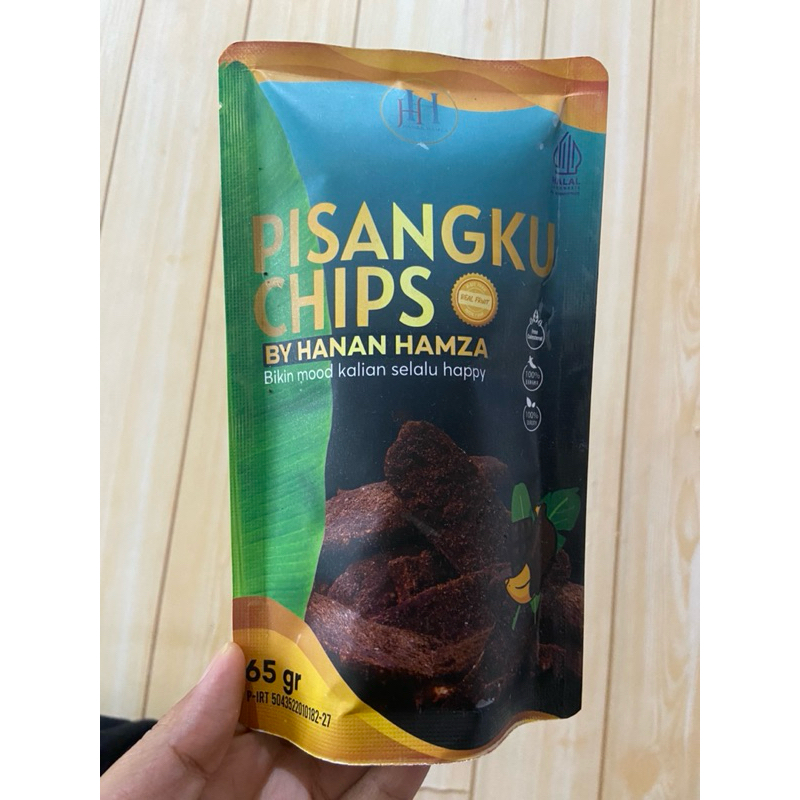 

Pisangku Chips By Hanan Hamza DARK CHOCOLATE | Kripik Pisang Coklat Premium