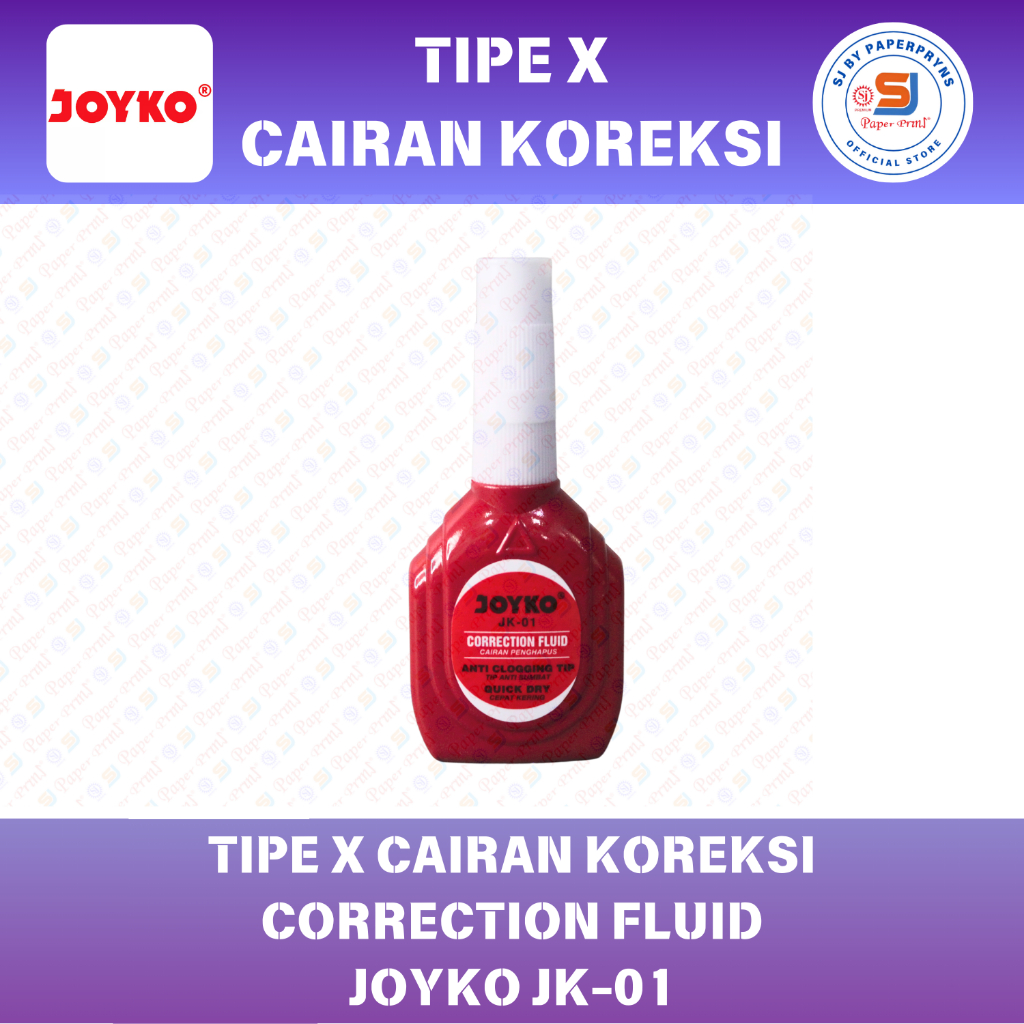 

TIPE-X CAIRAN KOREKSI JOYKO JK-01