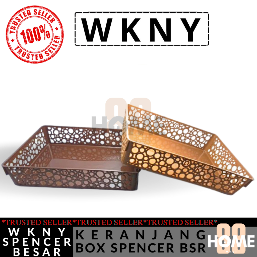 WKNY SPENCER - WKNY SPENCER L  - KERANJANG BOX DOKUMEN SPENCER L / KERANJANG DOKUMEN / KERANJANG BOX