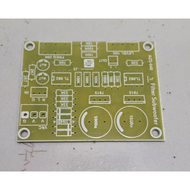 PCB Filter Subwoofer Fiber FR4