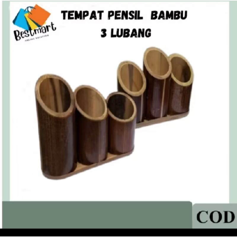 

kerajinan bambu tempat pensil tempat bunga dan lain lain