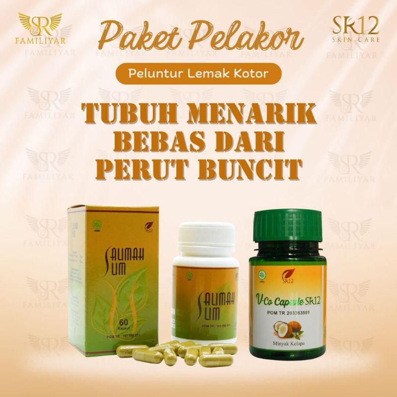 

PAKET DIET by SR12 (SALIMAH SLIM + VCO KAPSUL)