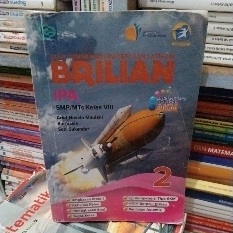 BUKU BRILIAN IPA KELAS 8/2 SMP