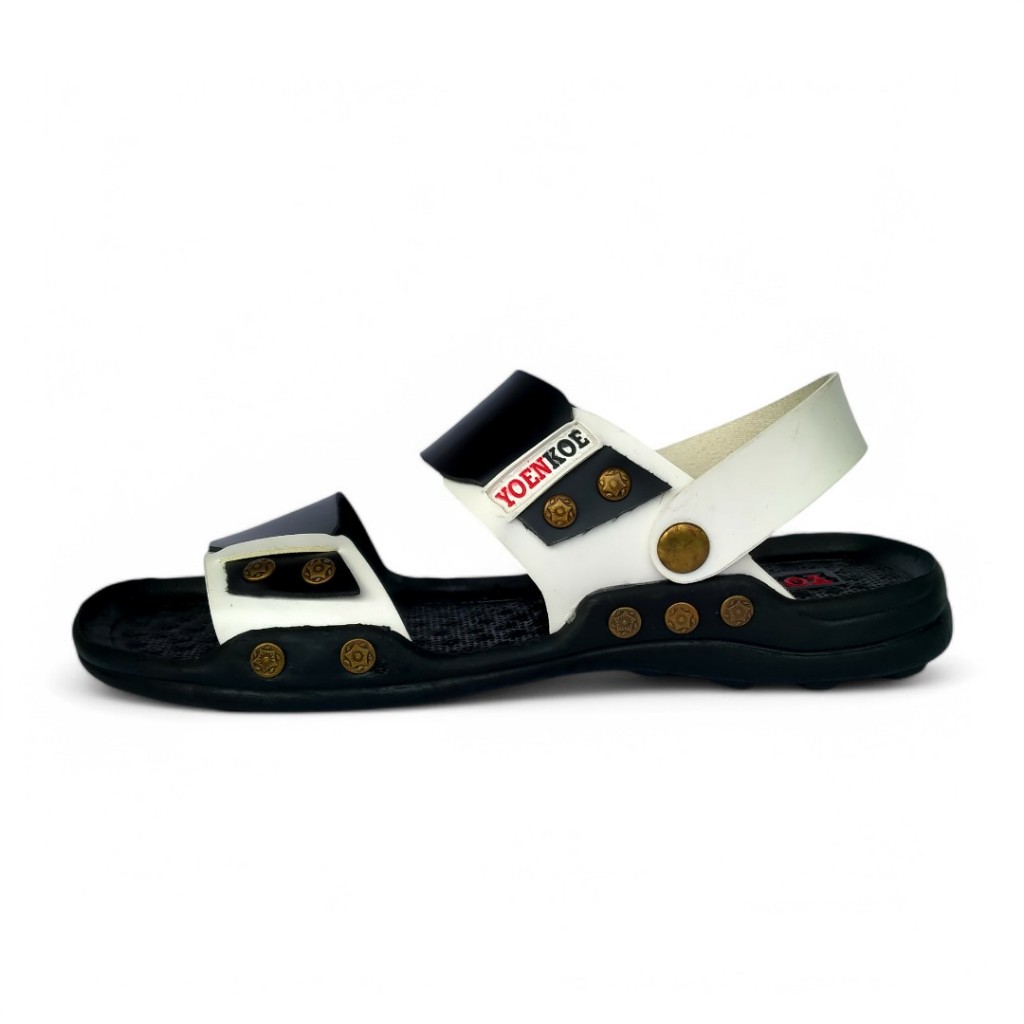 Sandal Pria Kulit Asli Dewasa Talincang Slop/ Sandal Talincang Casual Pria / Sandal Terbaru Kekinian
