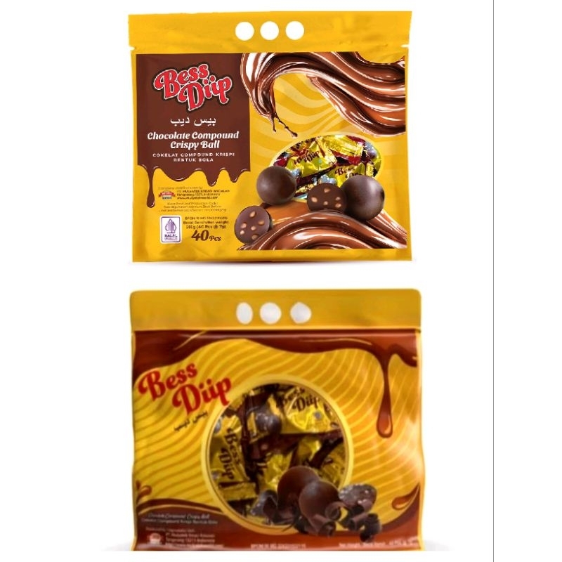 Bess Diip choco ball/coklat bola/roka coklat