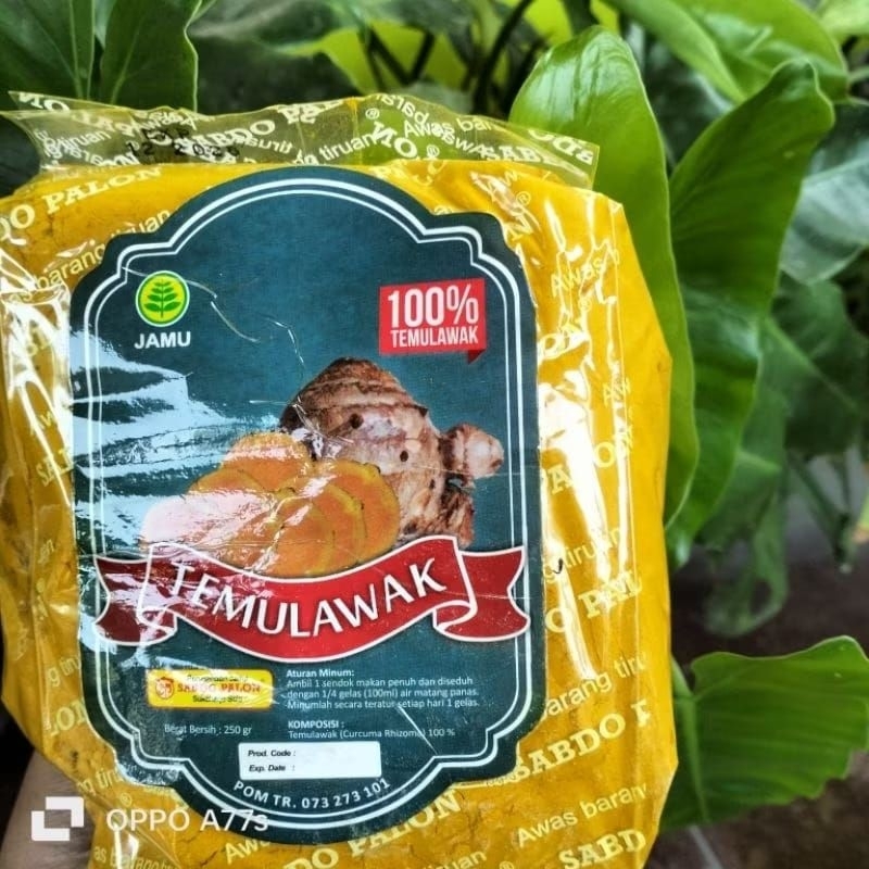 

serbuk temulawak 250 gr jamu sabdo palon