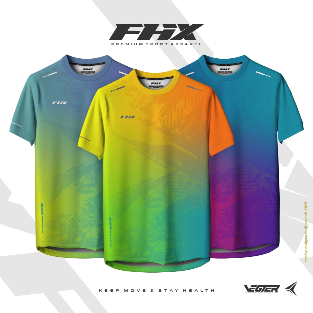 Jersey Running CUSTOM FHIX | Jersey Custom | CATALOG A | FHIX X 4ANGLER