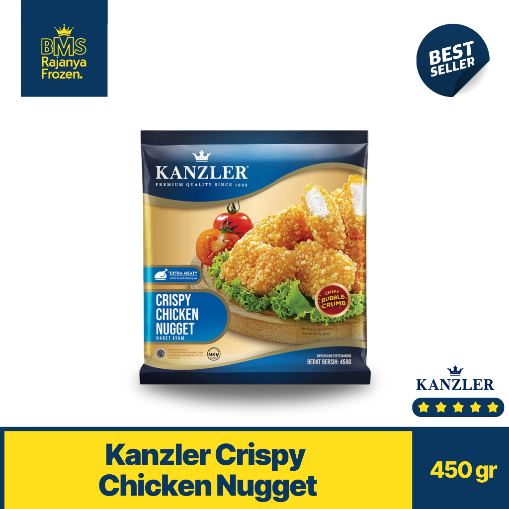 

Kanzler Crispy Chicken Nugget 450gr