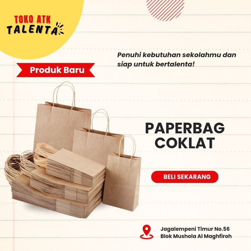

PAPERBAG KERTAS COKLAT