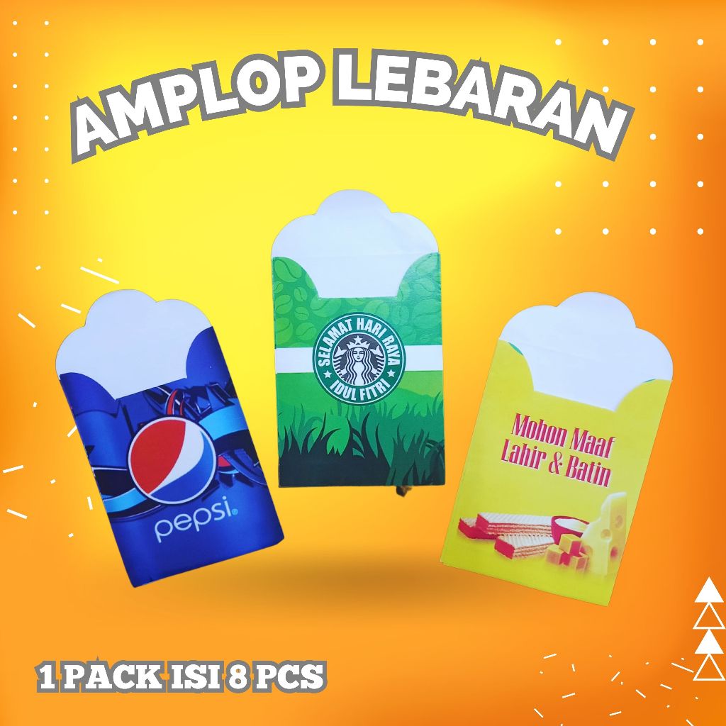 

Amplop Lebaran Idul Fitri 2025 Amplop Lebaran Idul Fitri (Isi 8 Pcs) Amplop Karakter Angpao Lucu