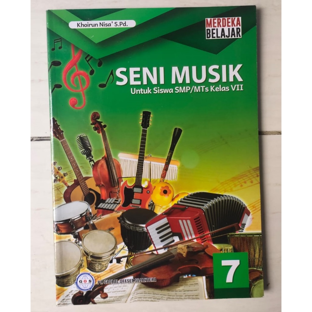 

SENI MUSIK UNTUK SMP/MTS percetakan/penerbit GOS
