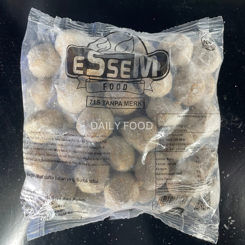 

BAKSO ESSEM FROZEN isi 50pcs