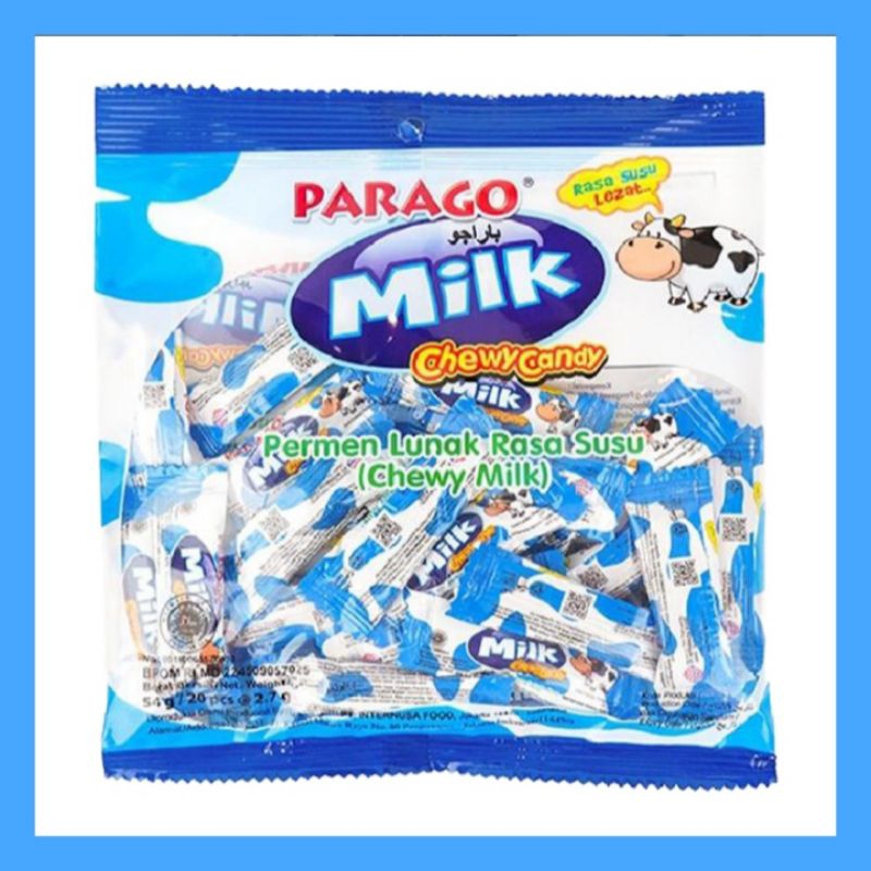 

PARAGO Milk Chewy Candy Permen Lunak Susu 108 g