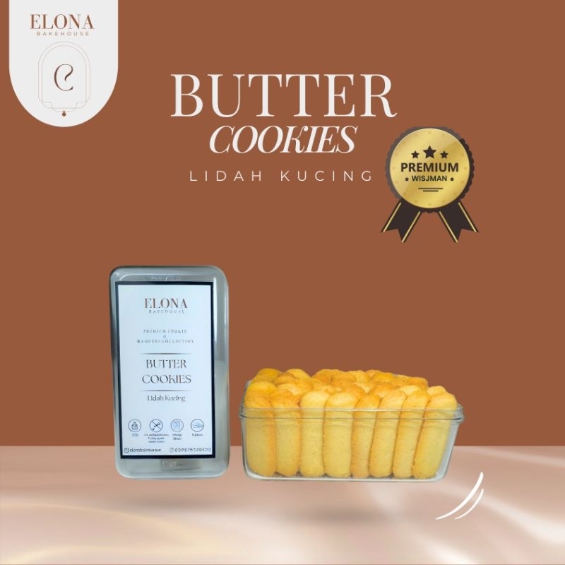 

Lidah Kucing Wijsman Premium/ Camilan Kue Kering Lidah Kucing