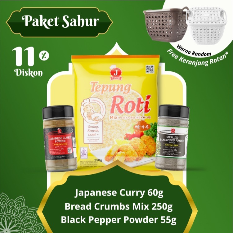 

J FOOD Bundling Paket Sahur FREE Keranjang Ubud