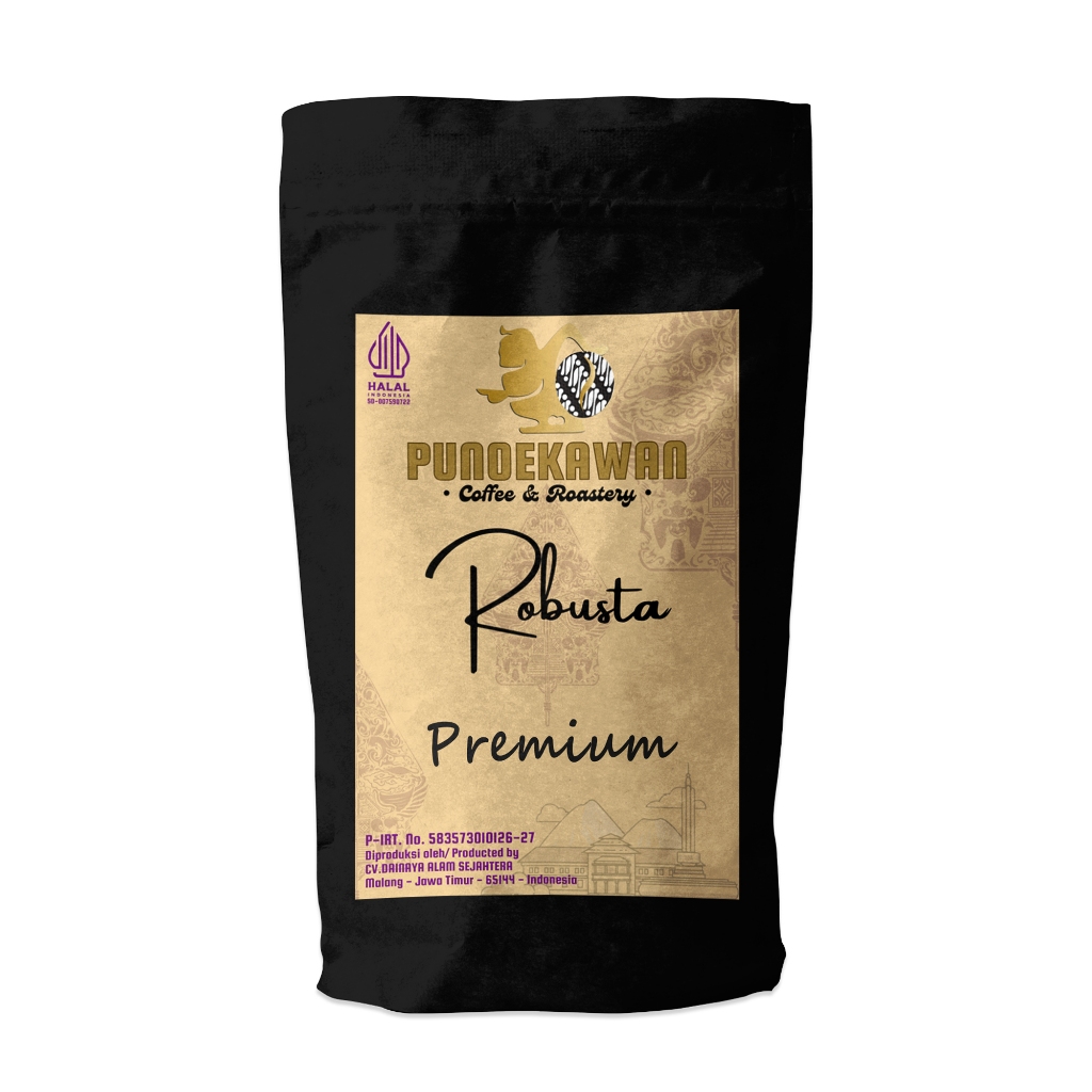 

Punoekawan Robusta Premium Malang Great A Kopi Khas Malang (200gr) bisa Request Biji atau Bubuk Kopi