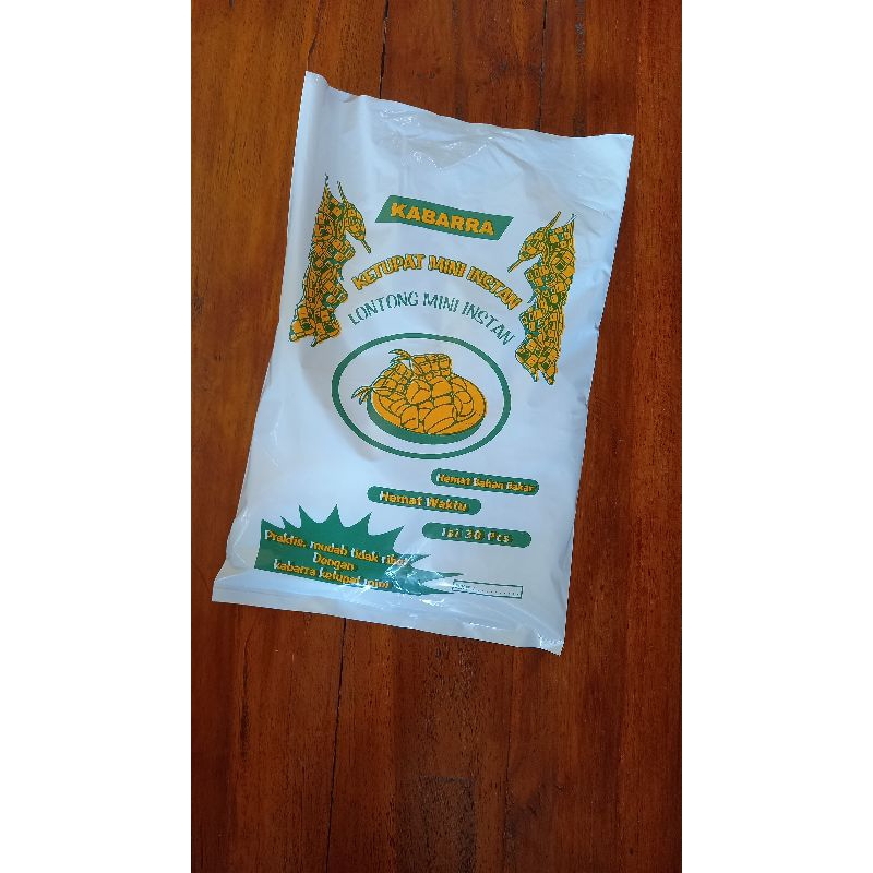 KETUPAT INSTAN MINI KABARRA/LONTONG INSTAN MINI ISI 30PCS