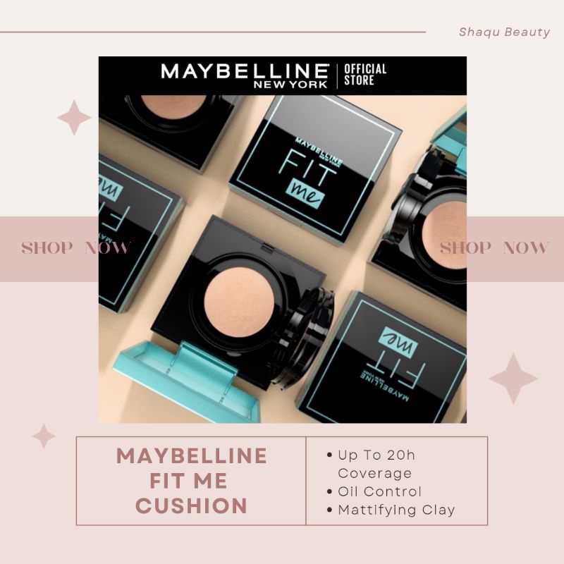 MAYBELLINE FIT ME MATTE + PORELESS CUSHION