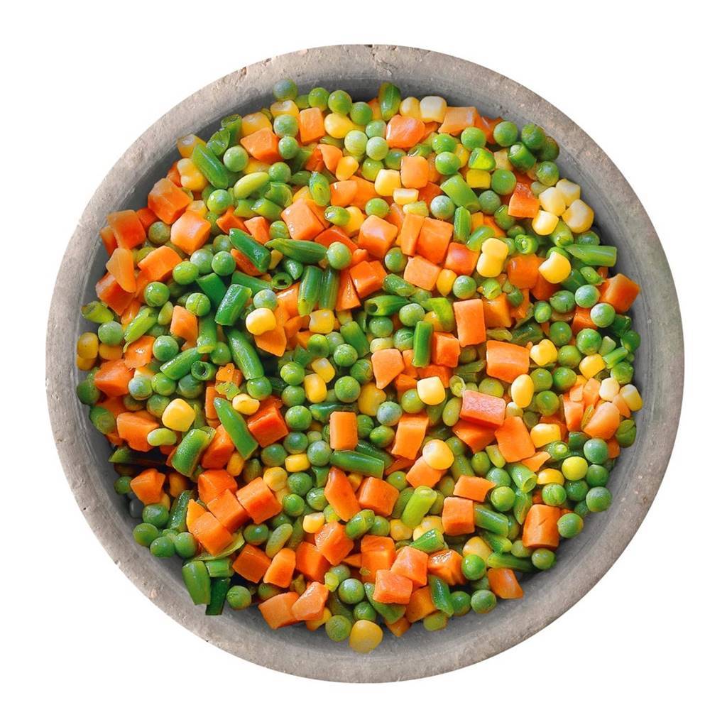 

MIX VEGETABLES 500GR SAYUR MIX 4 MACAM WORTEL BUNCIS KACANG POLONG JAGUNG