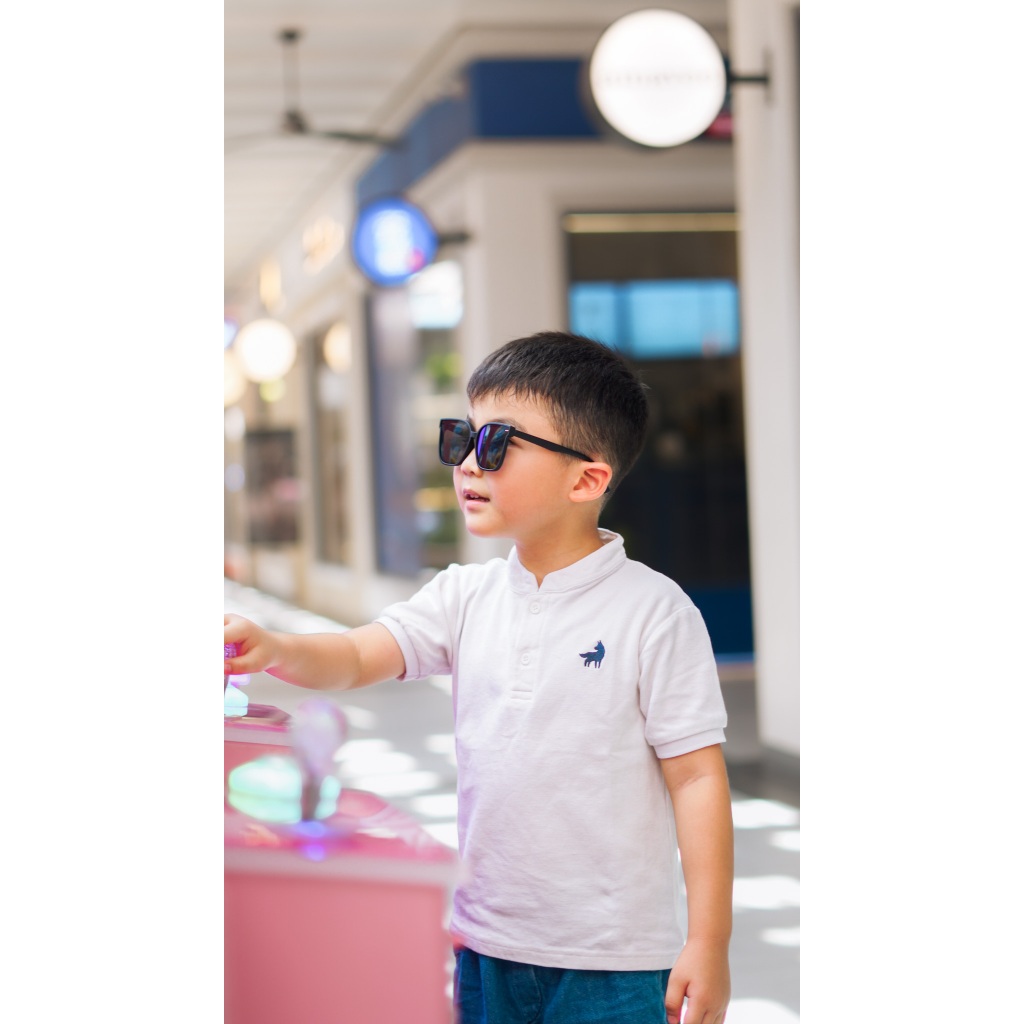 Little Warren Baju Polo Shirt Anak Premium Kerah Shanghai / Kerah Kokoh
