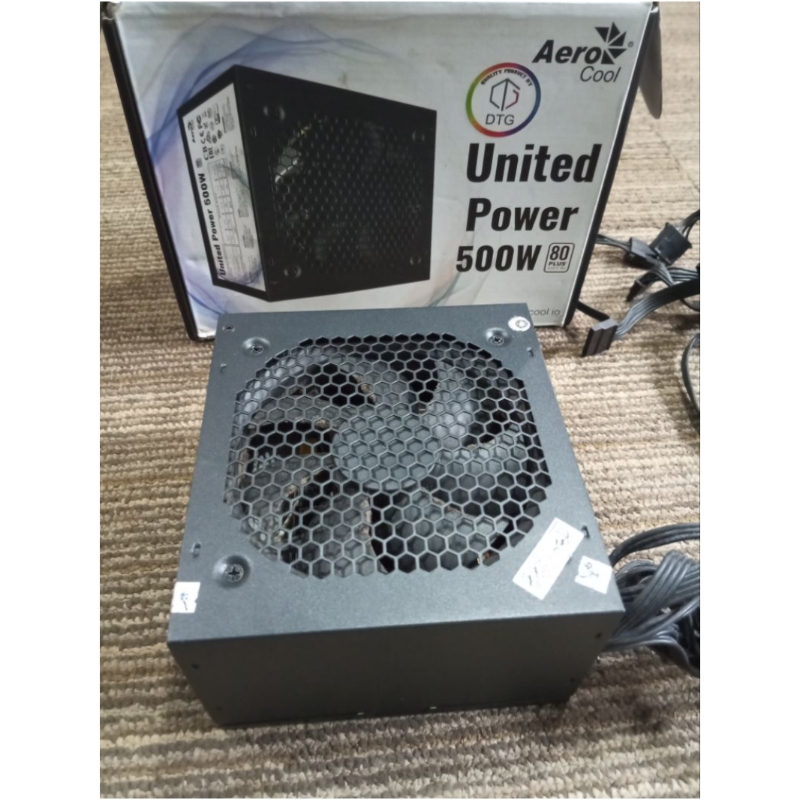 psu aerocool united power 500 watt