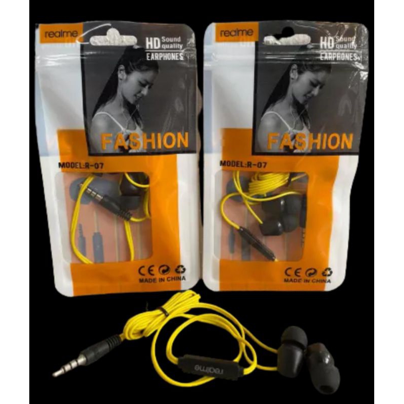 Hf Branded R-07/ Hf Branded/ Hf Branded Karet/ Headset Kabel/ Headset/ Hf Kabel/ Handsfree Branded R