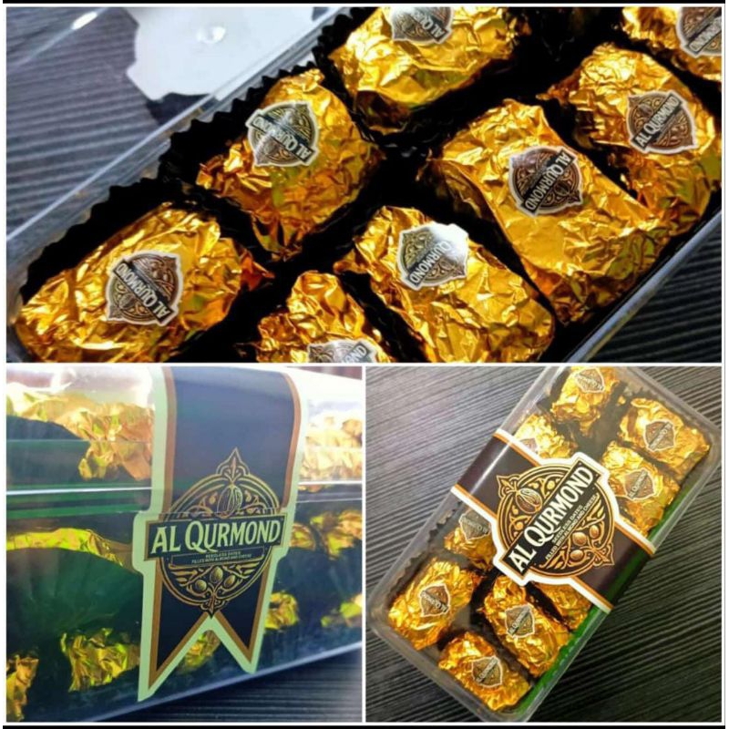 

Al Qurmond Kurma isi Almond dan Keju