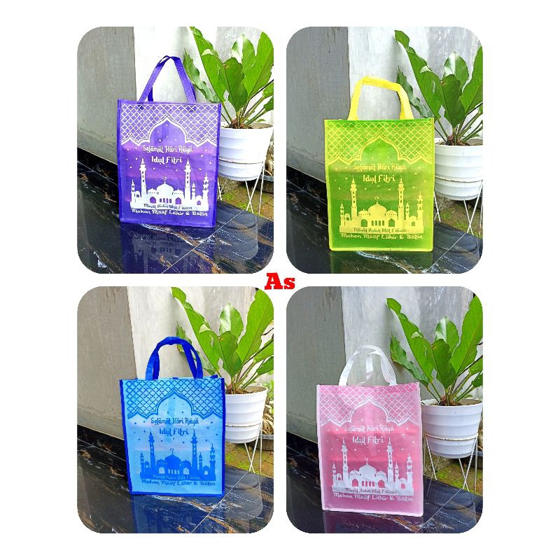 

TAS LEBARAN IDUL FITRI // TAS SEMBAKO // TAS PARCEL LEBARAN SABLON ( READY STOK)