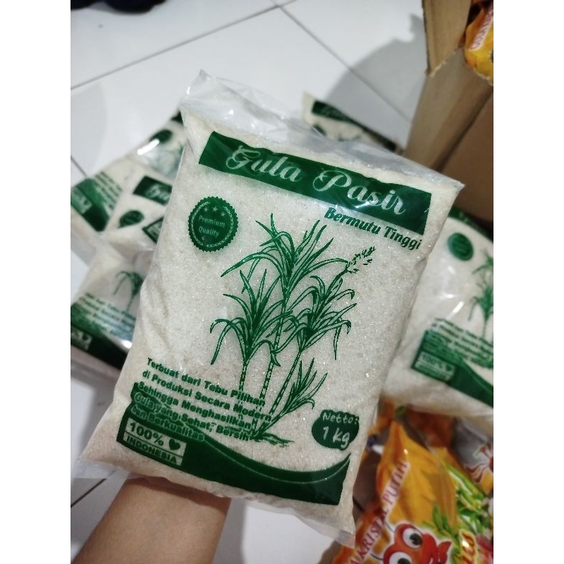 

gula kemasan 1kg HIjau