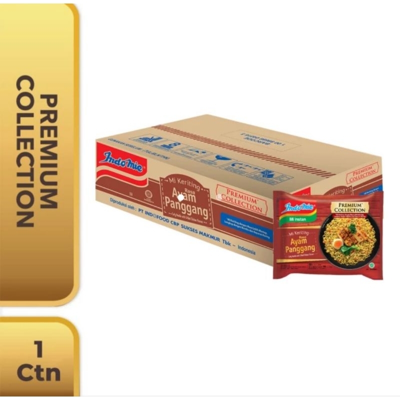 

1 Dus isi 20 bks - Indomie mie keriting rasa ayam panggang