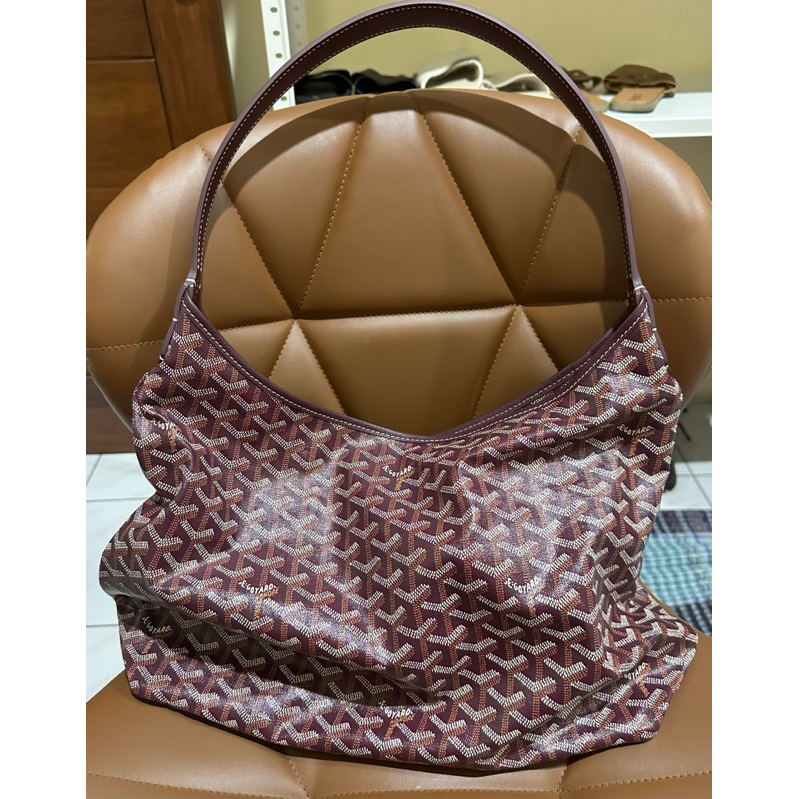 Goyard boheme hobo bag maroon