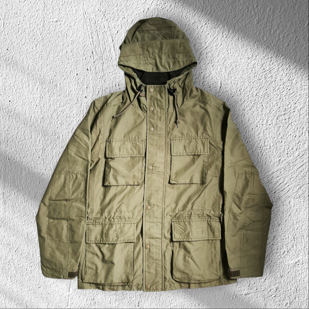 Uniqlo Jaket Parka Utility Anorak - Warna Army