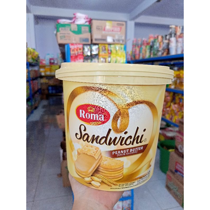 

Roma sandwich kacang jar