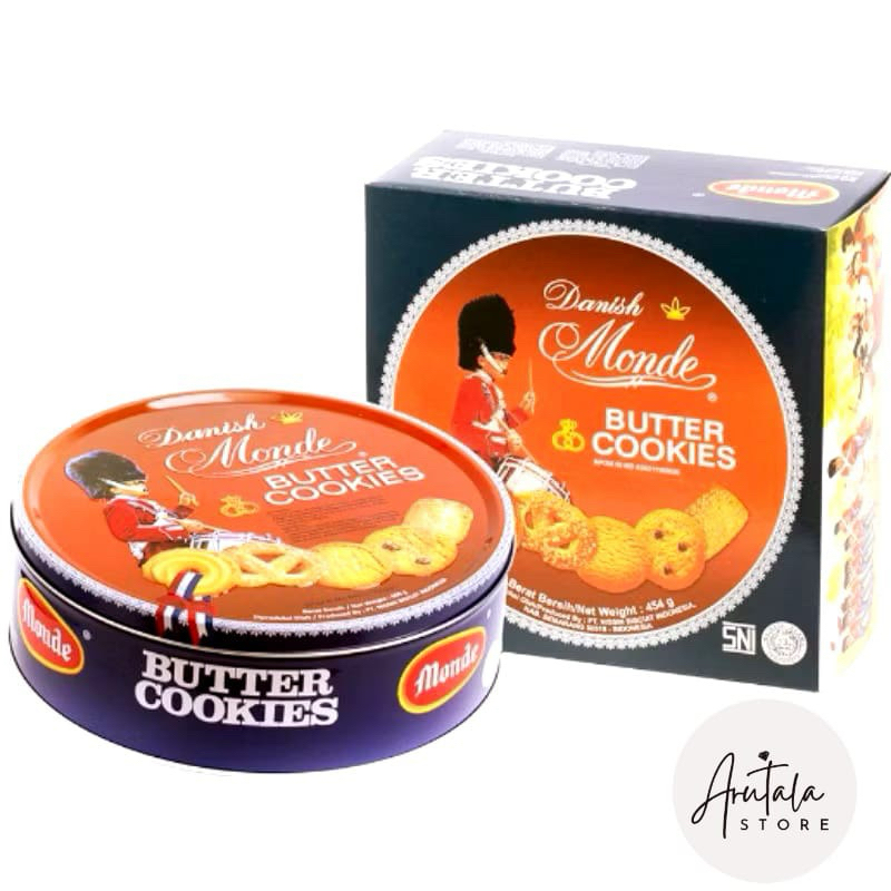 

PROMO Monde biskuit kaleng butter cookies/monde egg roll/monde selected biscuit