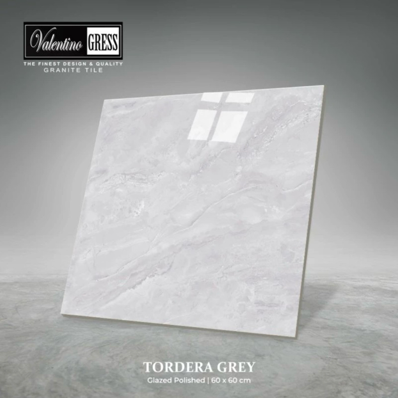 Granit 60x60 Valentino Gress Tordera Grey | Glazed Polished