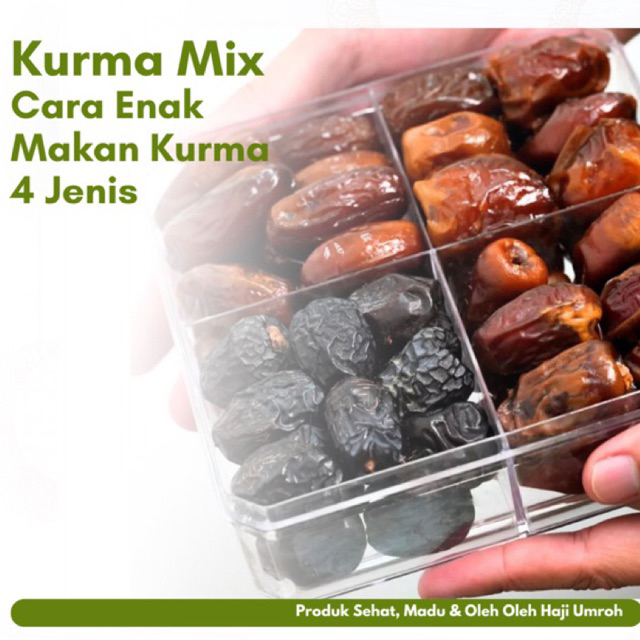 

KURMA MIX 4 JENIS / Hampers kurma Premium 400gr