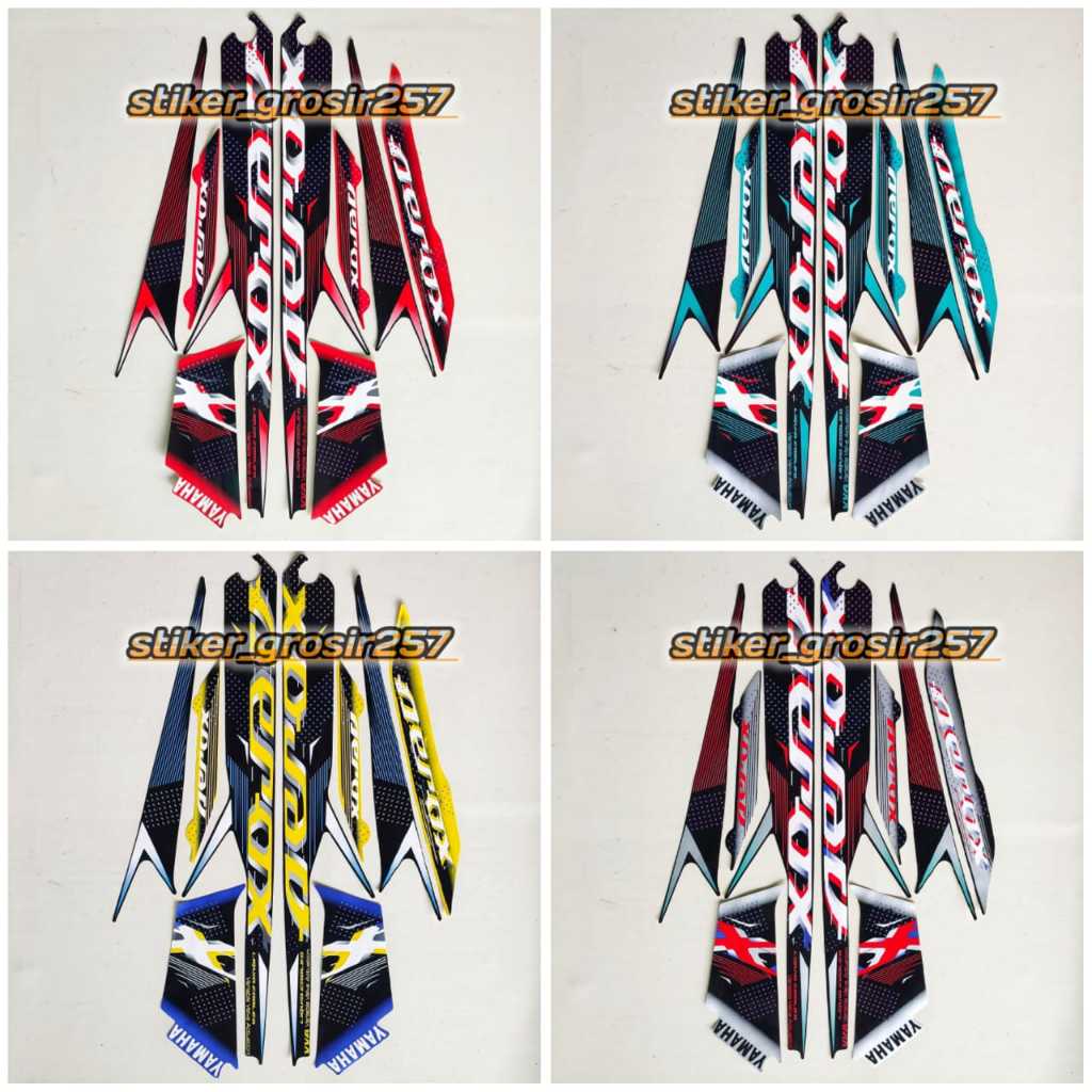 STRIPING AEROX 155 2022 FI | stiker motor yamaha aerox cybercity allnew