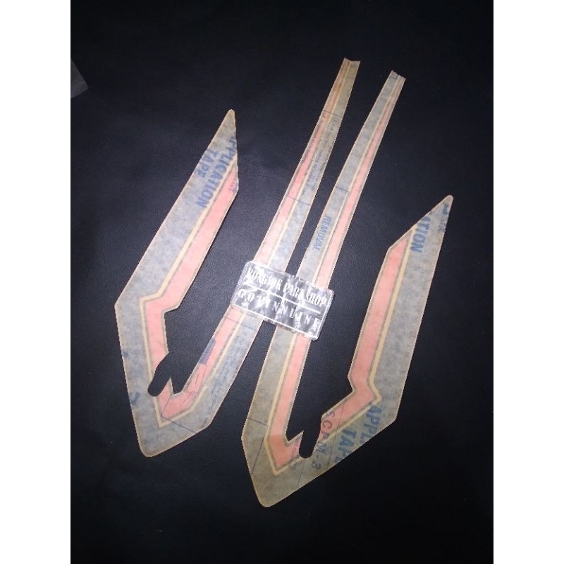 striping stiker sticker lis decal honda cg110 cg 110 cg125  cg 125 ori asli nos 3m