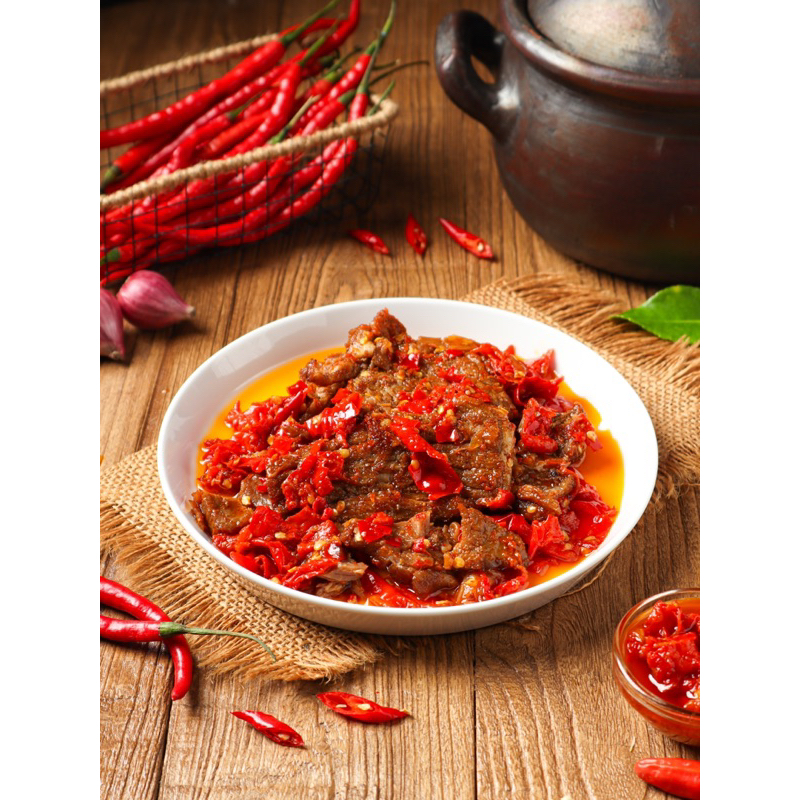 

Dendeng Balado Daging Sapi Uni Gina 700gr