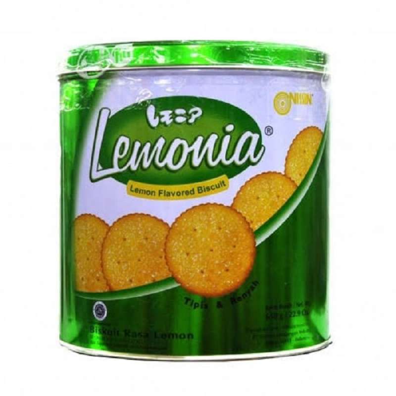 

Nissin lemonia biskuit rasa lemon kaleng 650 gram
