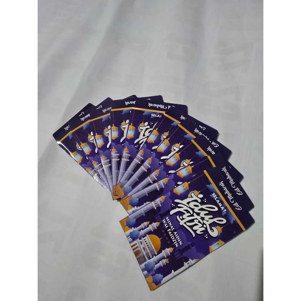 

AMPAU 2025 / amplop lebaran masjid medium UK 11X7CM 50 lembar - masjid tozca