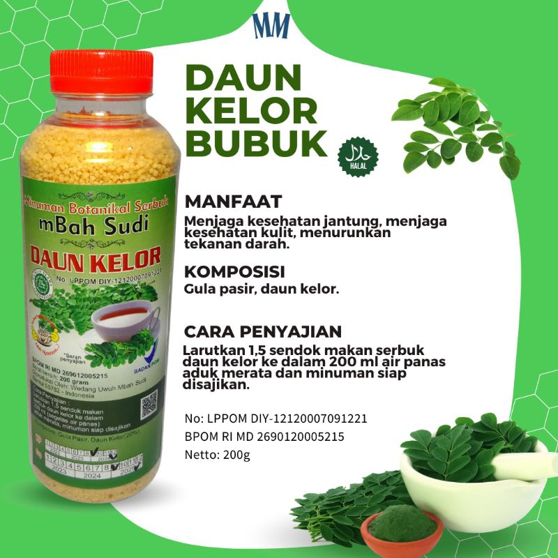 

Daun kelor bubuk/ minuman daun kelor/ minuman herbal/ minuman tradisional/ obat tradisional/ obat herbal/ jamu daun kelor