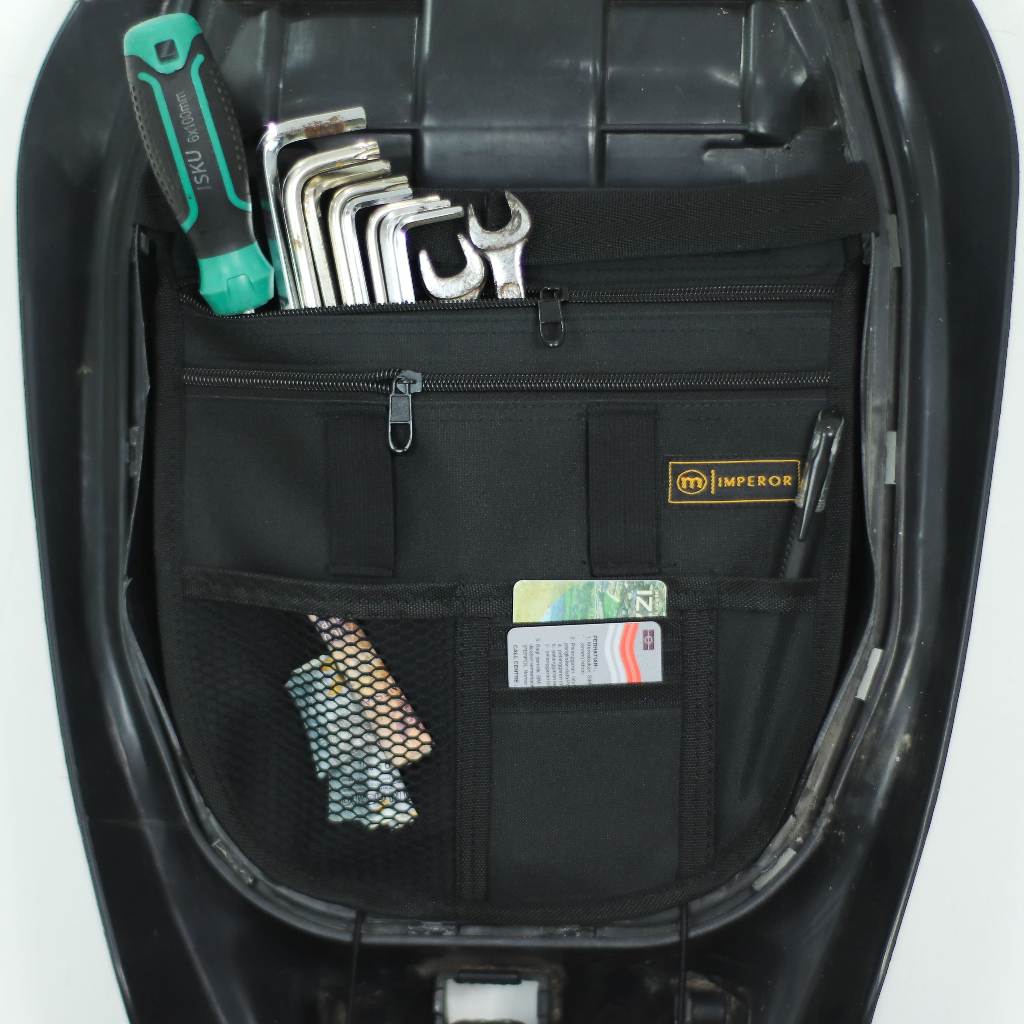 Kantong Jok Motor Aerox 155VVA old / Tas Organizer Bagasi Aerox 155/ Tas Aerox/Organizer Aerox OLD