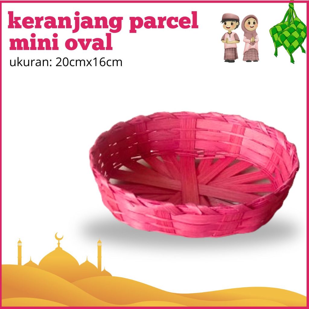 keranjang hampers | keranjang parsel mini | keranjang parcel | parcel anak lebaran | keranjang mini 
