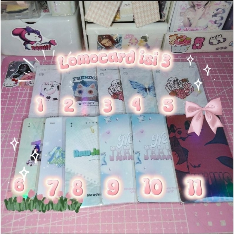 

[BACA DESK] Lomocard isi 3 pcs MINIMAL BELI 2