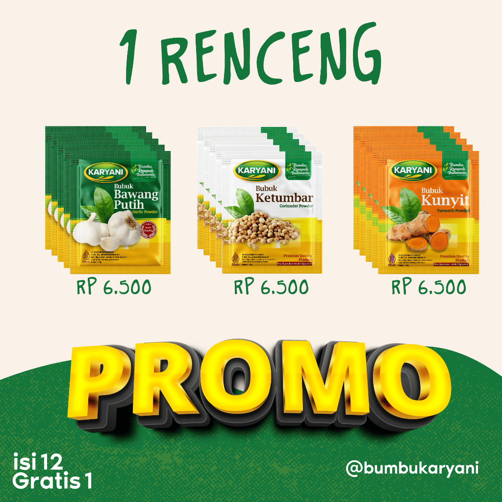 

bumbu karyani bubuk bawang putih murah