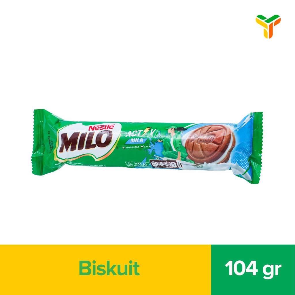 

Milo Biscuit Activ Milk 104 Gram