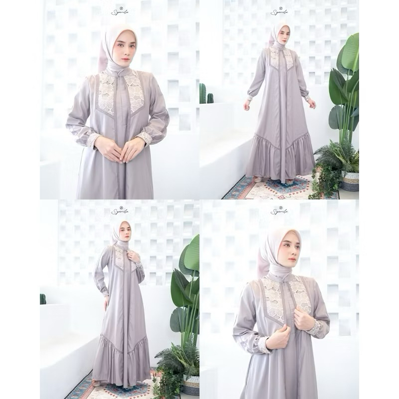 DRESS SYAMILA BY ZALIFA GAMIS LEBARAN TERBARU