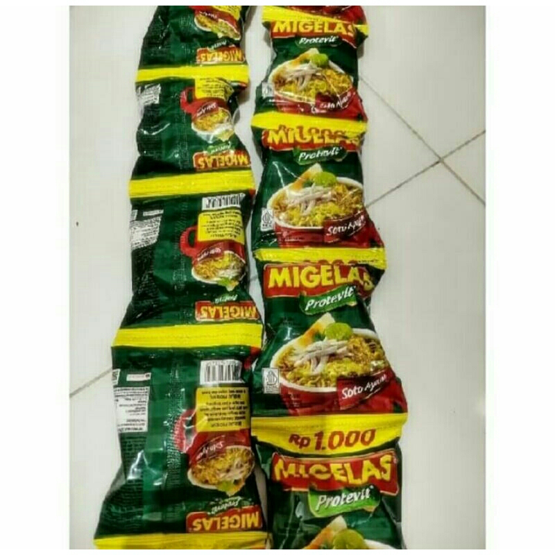 

MIGELAS Soto ayam 1 renteng 15 pcs