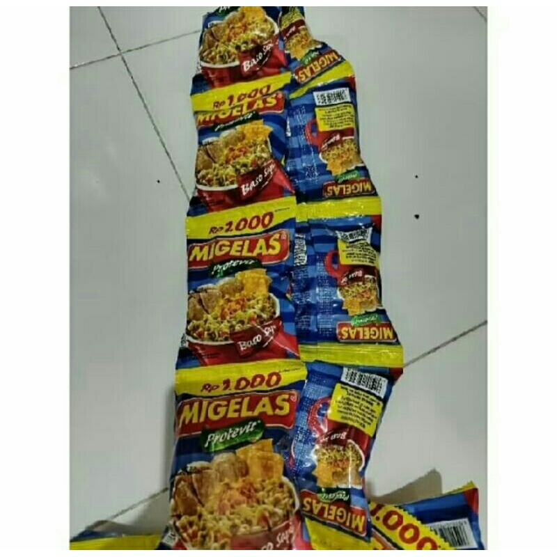 

MIGELAS rasa baso sapi 1 renteng 15 pcs
